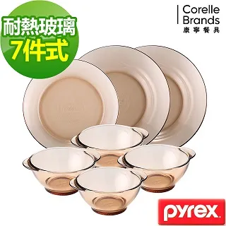 CORELLE 康寧 Pyrex耐熱餐盤7件組(701) 歷史價格詳細信息