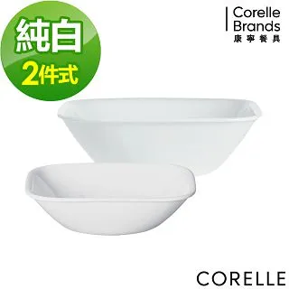 【CORELLE 康寧餐具】純白方型1.4L湯碗(2348) 歷史價格詳細信息