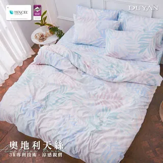 《DUYAN 竹漾》天絲雙人床包被套四件組-雪花白熊 歷史價格詳細信息