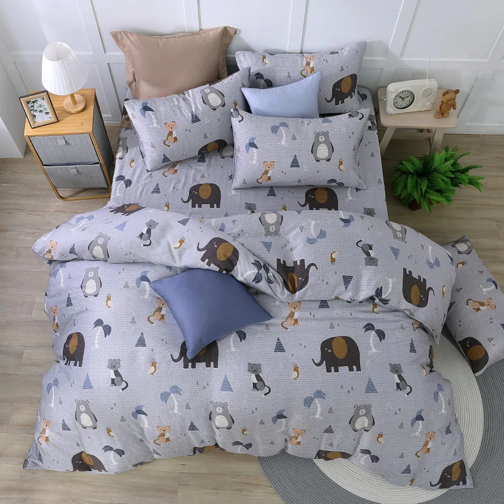 鴻宇 雙人被套枕套三件組 天竺棉 多款任選 歷史價格詳細信息