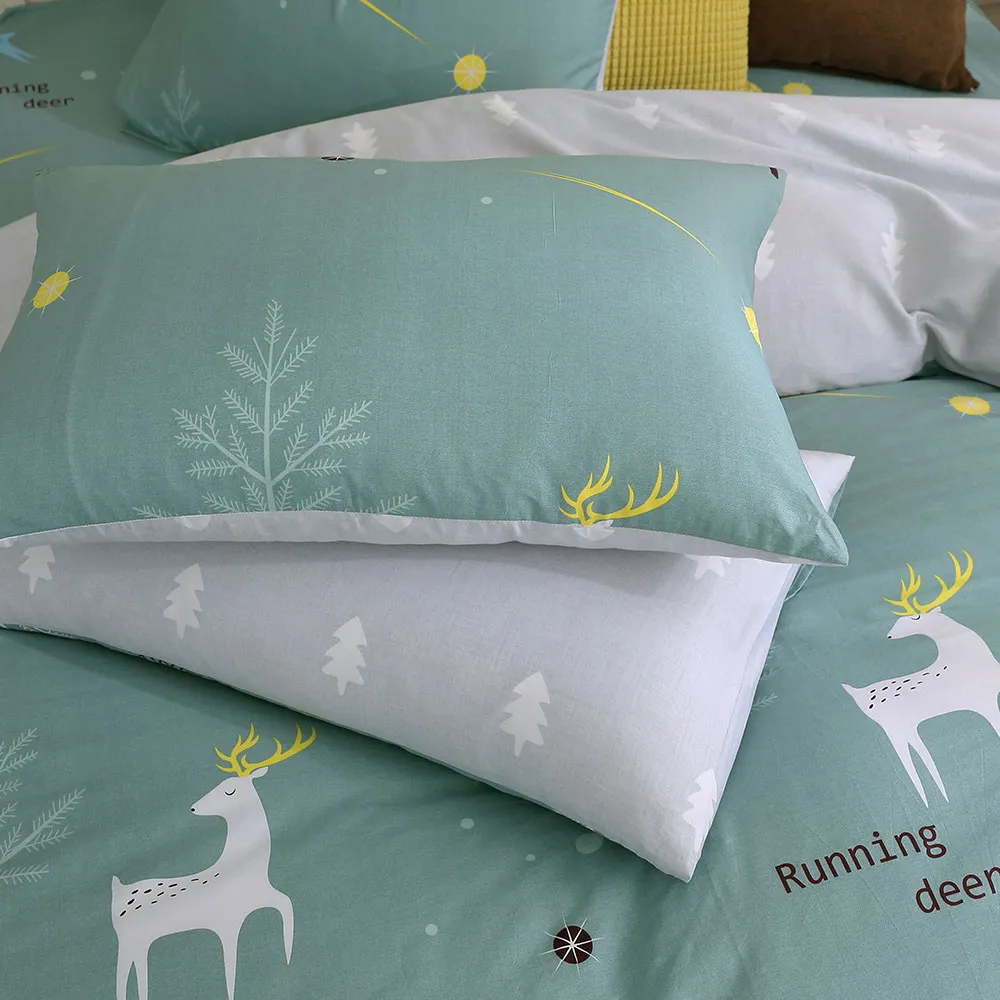 鴻宇 100%精梳棉 眠眠兔 粉 雙人特大四件式兩用被床包組 歷史價格詳細信息