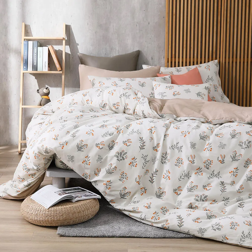 鴻宇 100%精梳棉 眠眠兔 粉 雙人特大四件式兩用被床包組 歷史價格詳細信息