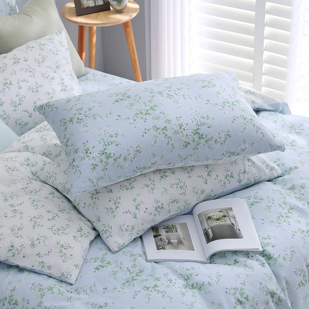 鴻宇 100%精梳棉 卡芮 雙人床包枕套三件組 歷史價格詳細信息