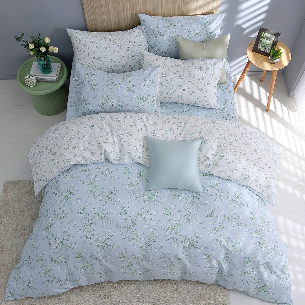 鴻宇 100%精梳棉 卡芮 雙人床包枕套三件組 歷史價格詳細信息