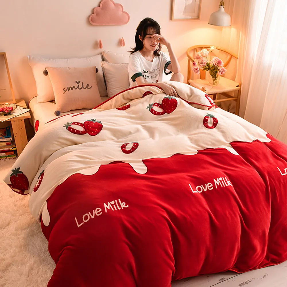 A-nice 加厚2.4kg法蘭絨雙層毛毯被/雙人/加大包邊保暖萬用四季被毯/冷氣被毯 WH 歷史價格詳細信息