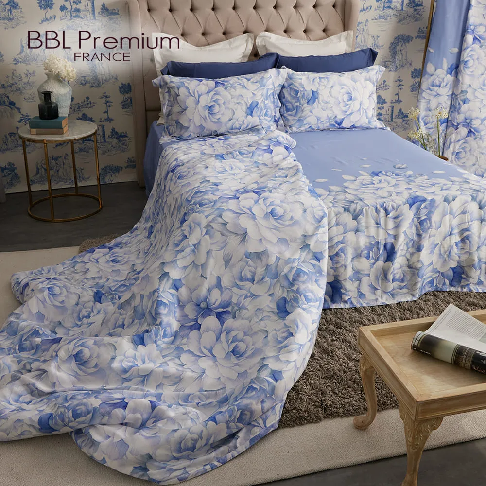 天空藍印花真絲圍巾 100%絲 殷悅melody代言 歷史價格詳細信息