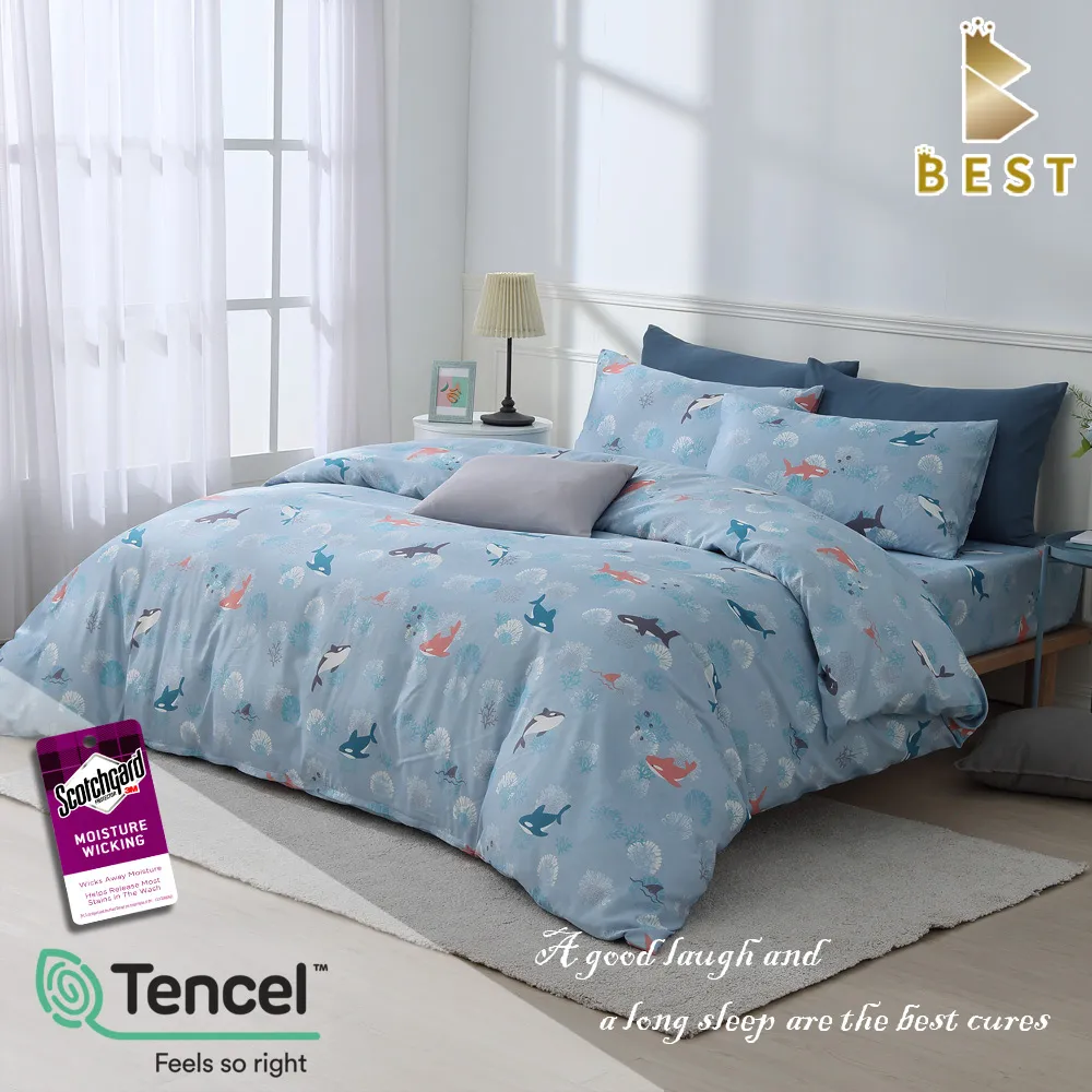 【BEST貝思特】特大天絲兩用被床包組-依昔(3M吸濕排汗專利技術) 歷史價格詳細信息