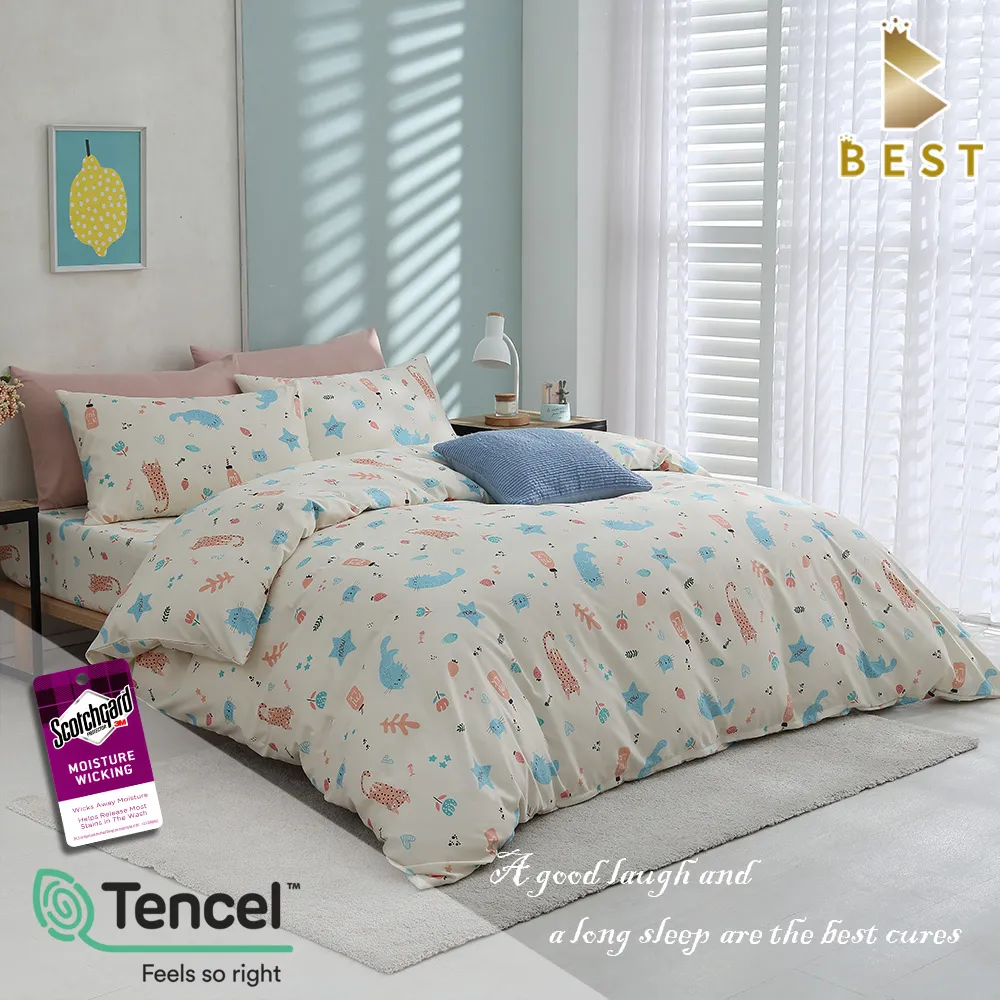 【BEST貝思特】特大天絲兩用被床包組-依昔(3M吸濕排汗專利技術) 歷史價格詳細信息