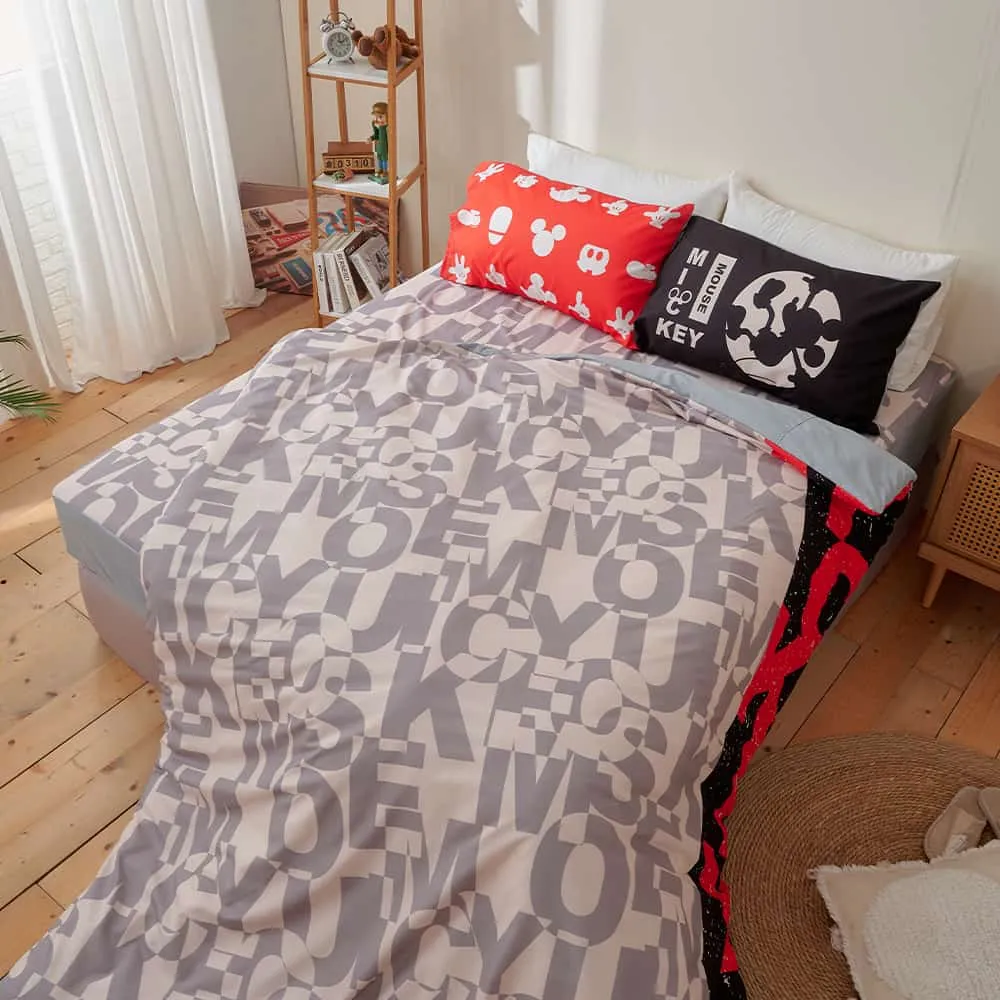 【戀家小舖】台灣製 迪士尼 正版授權 單人床包枕套二件組-米奇海灘樂 歷史價格詳細信息