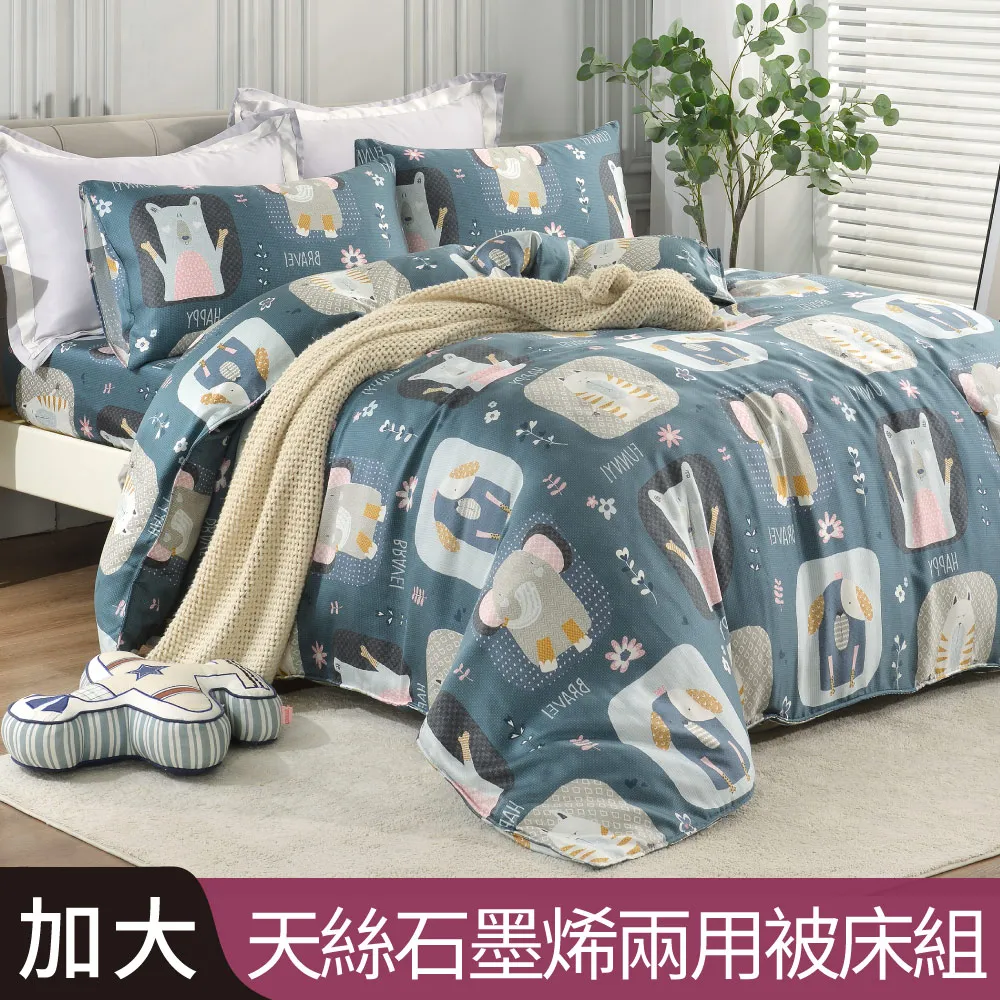 [100%天絲 動物之星] 天絲床包 涼被床包組 床包 涼感床包 100%天絲四件式涼被床包組 歷史價格詳細信息