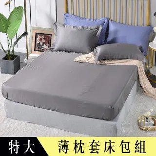 【Betrise步數煙雨】單人-環保印染抗菌天絲素色刺繡三件式兩用被床包組 歷史價格詳細信息