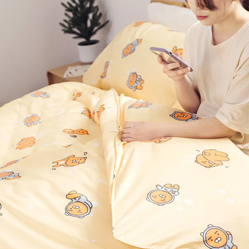 Kakao Friends透氣天絲鋪棉兩用被套-雙人 歷史價格詳細信息