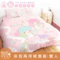 享夢城堡 床包兩用被套組-雙星仙子 月光童話-粉-單人雙人加大-MIT台灣製正版卡通加碼附MIT棉口罩套 歷史價格詳細信息