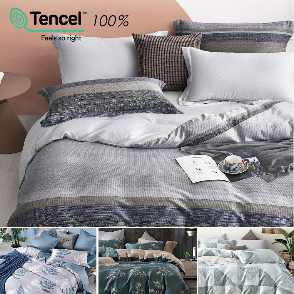 【J-bedtime】頂級100%純天絲抗菌吸濕排汗雙人舖棉兩用被套床包組-恐龍與海 歷史價格詳細信息