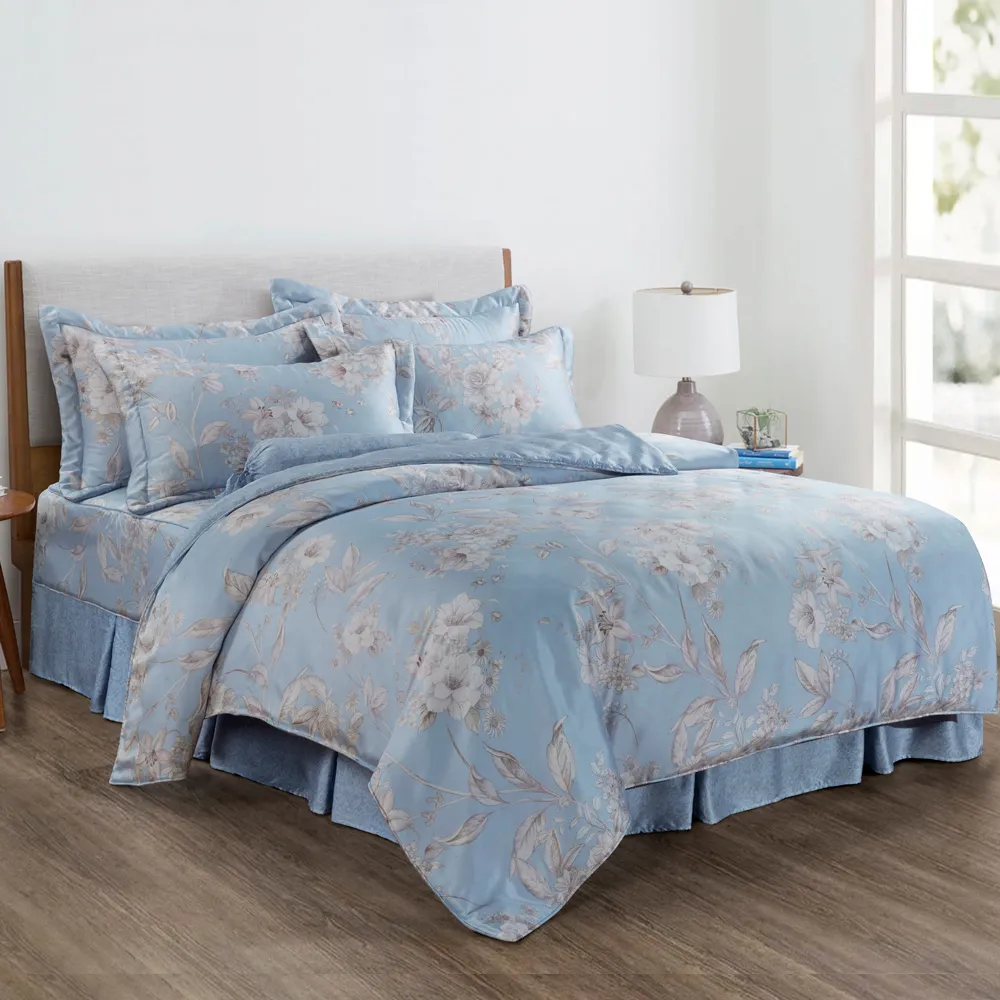 LAMINA 山嵐花境 100%萊賽爾天絲兩用被套床包組【雙人/雙人加大】 歷史價格詳細信息