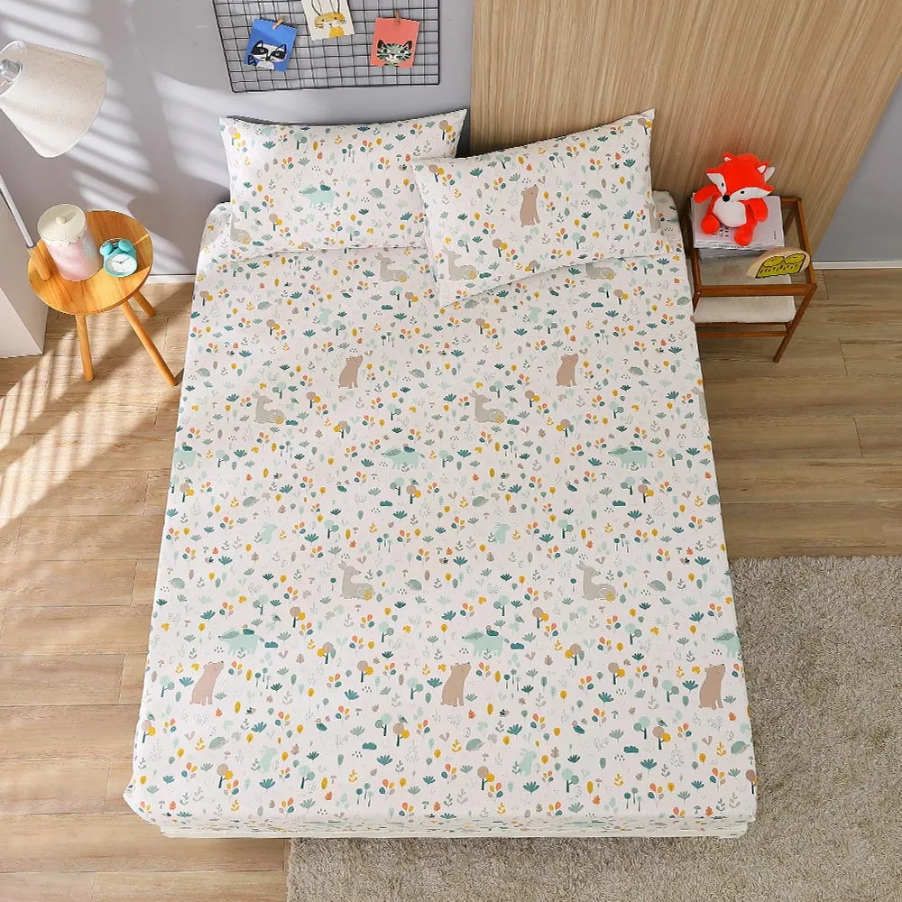 鴻宇 100%精梳棉 眠眠兔 粉 雙人特大四件式兩用被床包組 歷史價格詳細信息