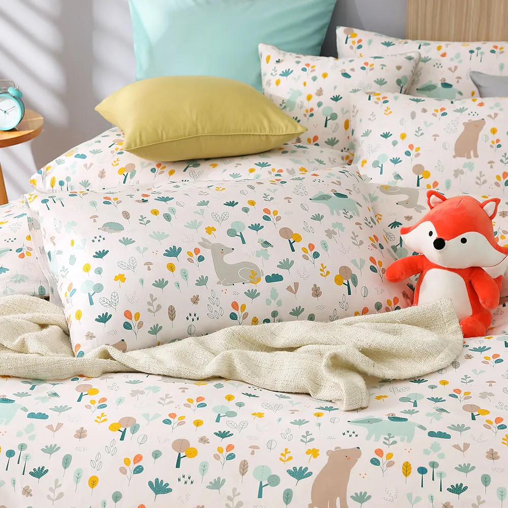 鴻宇 100%精梳棉 眠眠兔 粉 雙人特大四件式兩用被床包組 歷史價格詳細信息