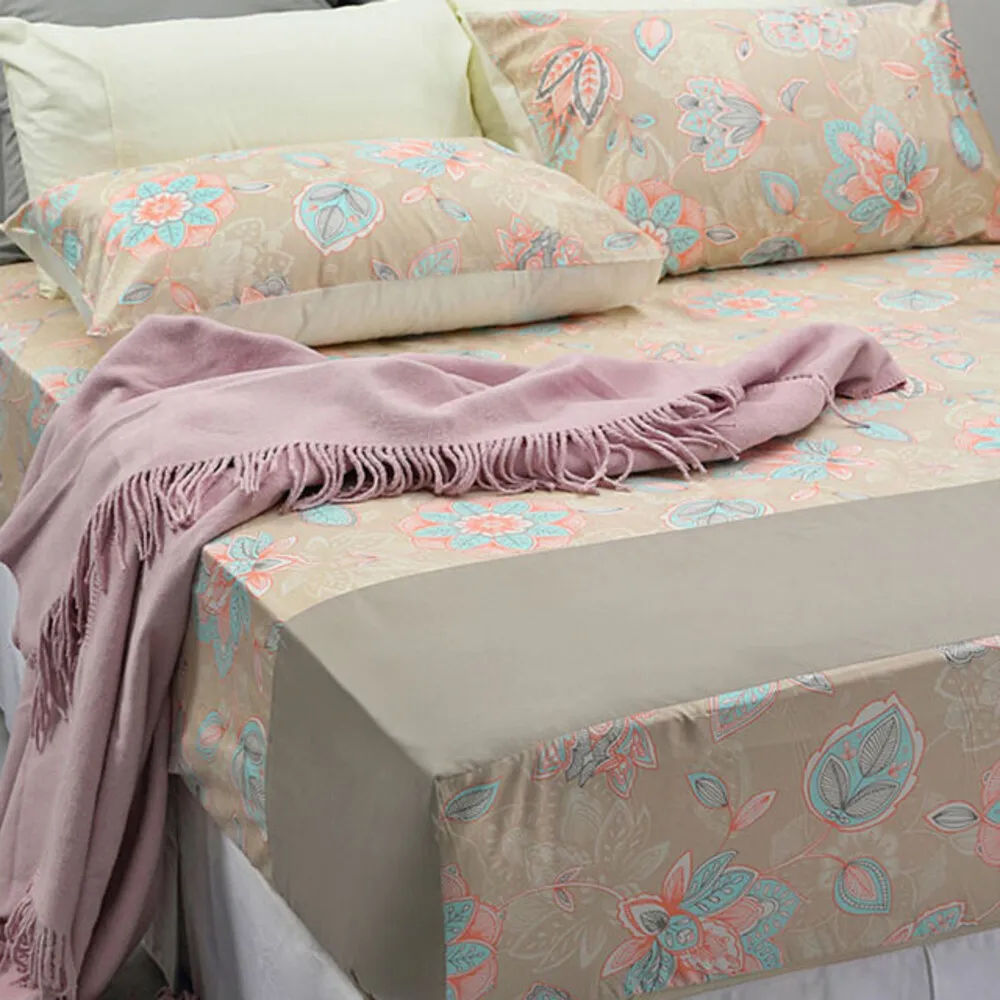 《60支紗》雙人床包枕套三件組【共11色】Magic colors 100%精梳棉-LITA麗塔寢飾- 歷史價格詳細信息