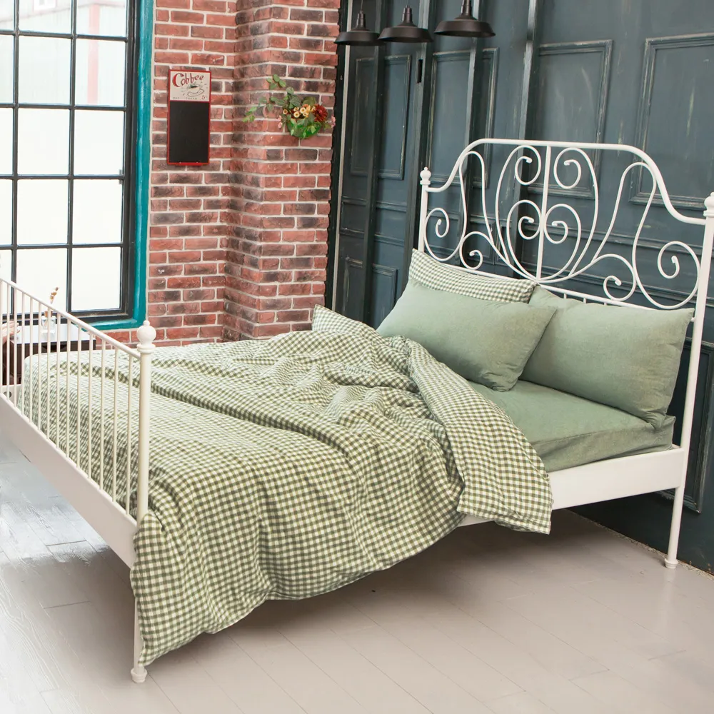 BELLE VIE 水洗棉單人床包被套三件組 簡約條紋粉 歷史價格詳細信息