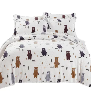 BUHO《庫瑪歐巴》極柔暖法蘭絨兩用毯被床包雙人四件組 歷史價格詳細信息