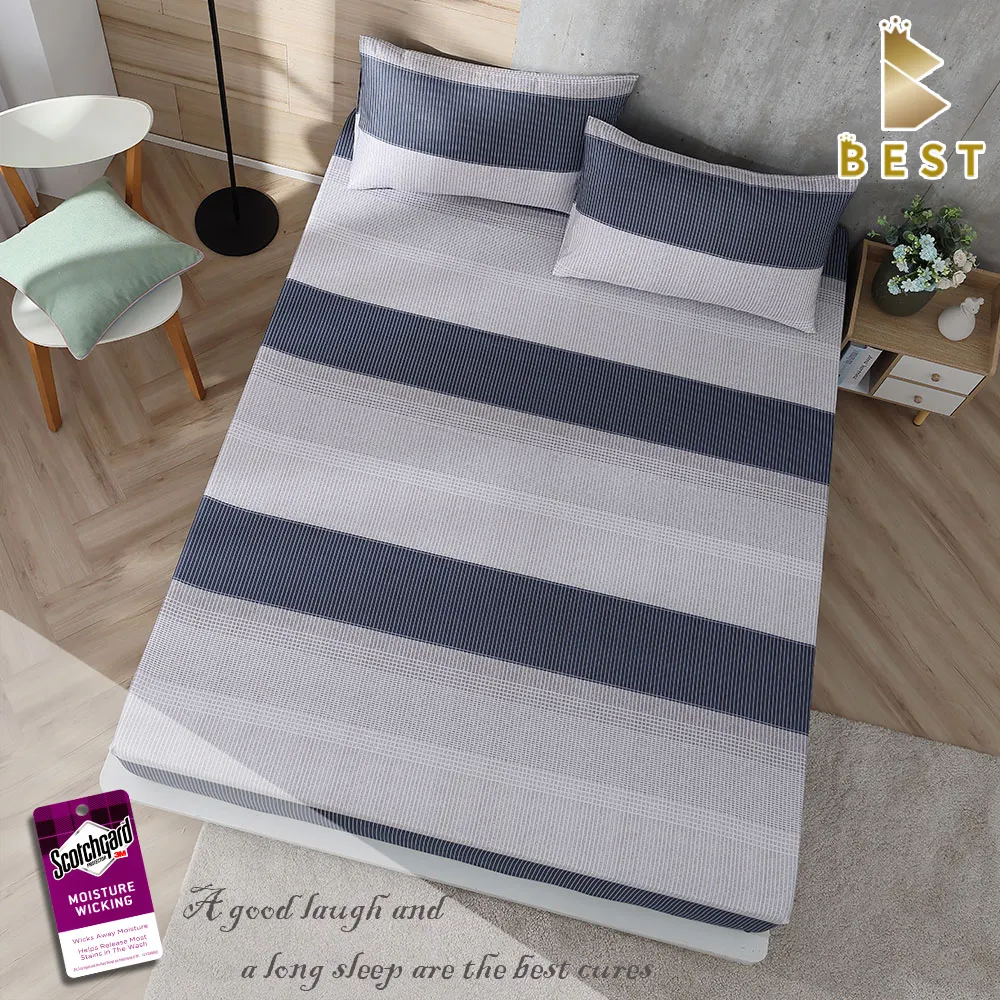 BEST貝思特_雙人天絲床包枕套三件組 生活遊樂場(3M吸濕排汗專利技術) 歷史價格詳細信息