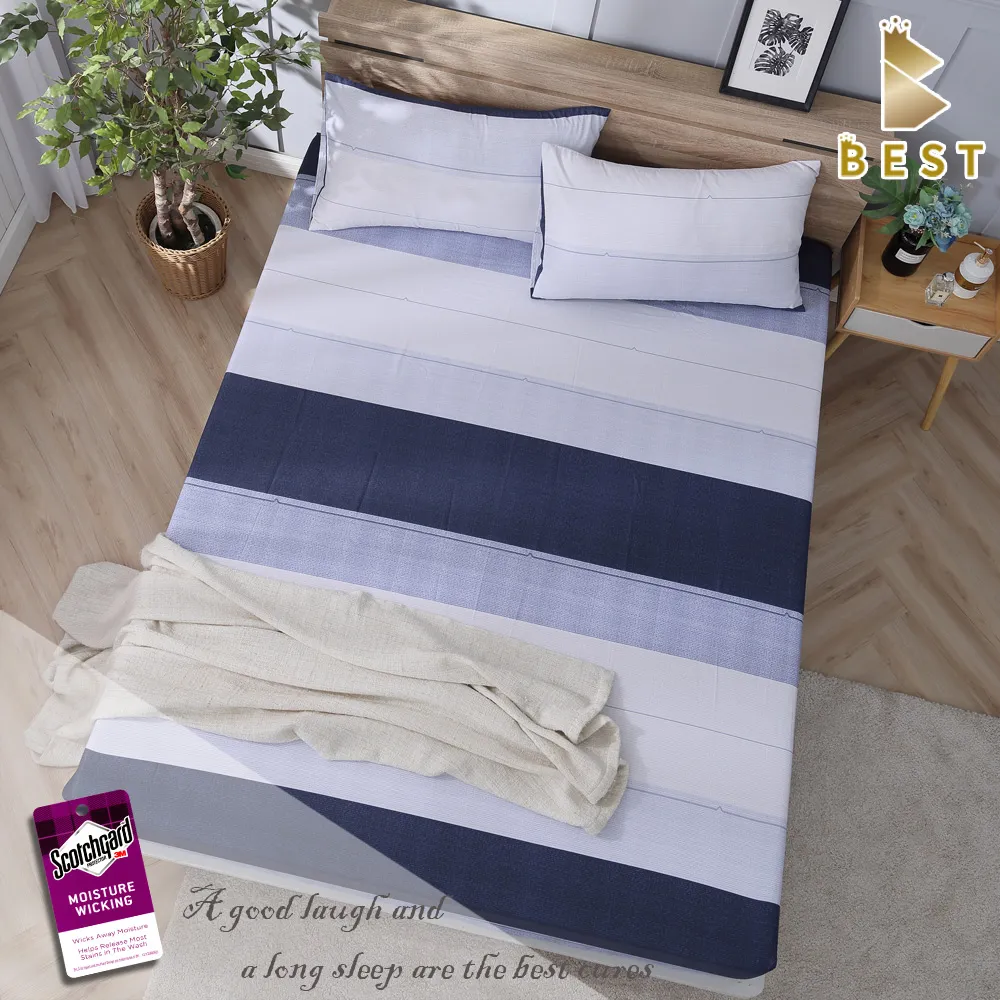 BEST貝思特_雙人天絲床包枕套三件組 生活遊樂場(3M吸濕排汗專利技術) 歷史價格詳細信息