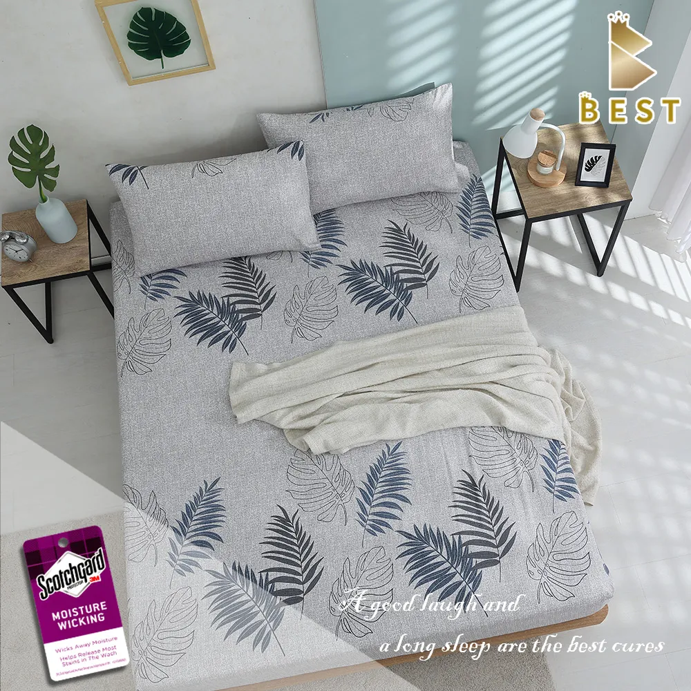 BEST貝思特_雙人天絲床包枕套三件組 生活遊樂場(3M吸濕排汗專利技術) 歷史價格詳細信息