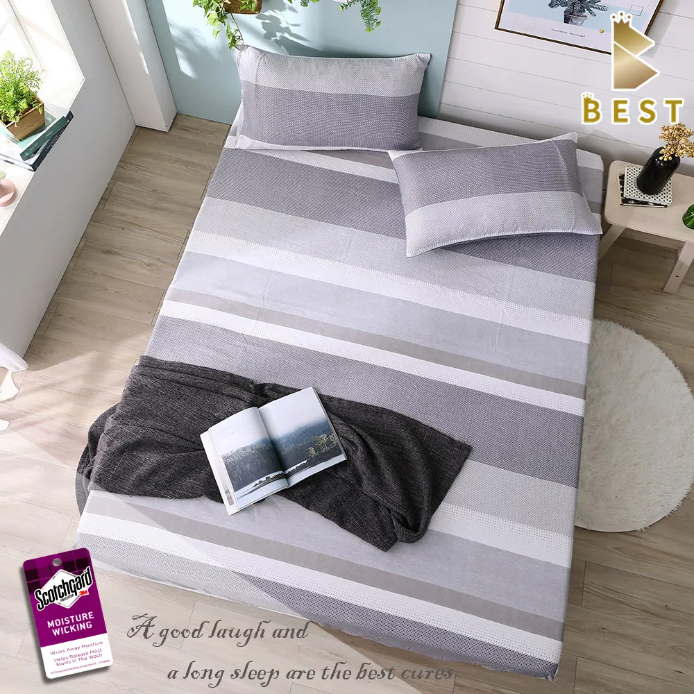 BEST貝思特_雙人天絲床包枕套三件組 生活遊樂場(3M吸濕排汗專利技術) 歷史價格詳細信息