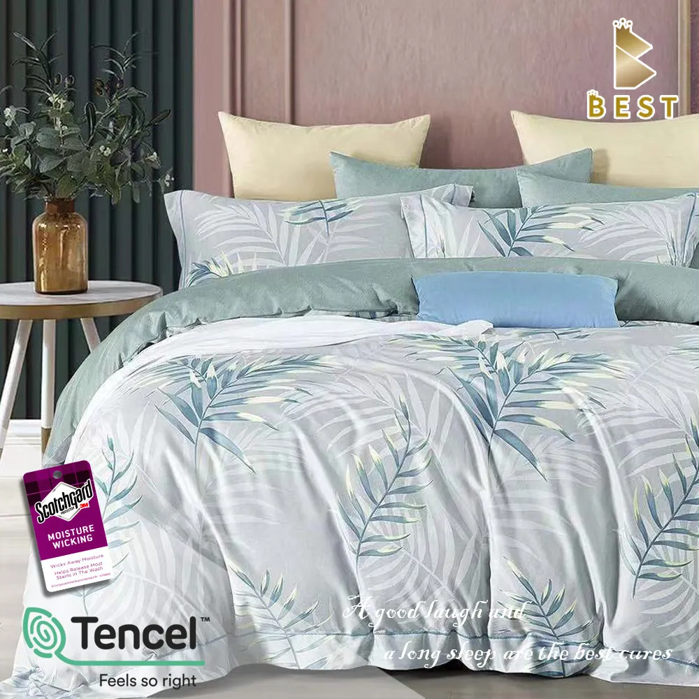 BEST貝思特_雙人天絲床包枕套三件組 生活遊樂場(3M吸濕排汗專利技術) 歷史價格詳細信息