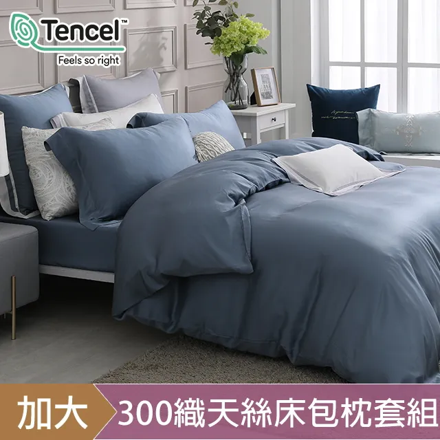 HOYACASA薄霧藍 雙人60支天絲床包枕套三件組 歷史價格詳細信息