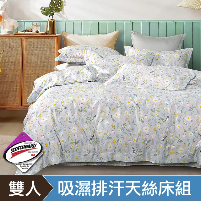 DON雛菊物語 雙人四件式吸濕排汗天絲兩用被床包組 歷史價格詳細信息
