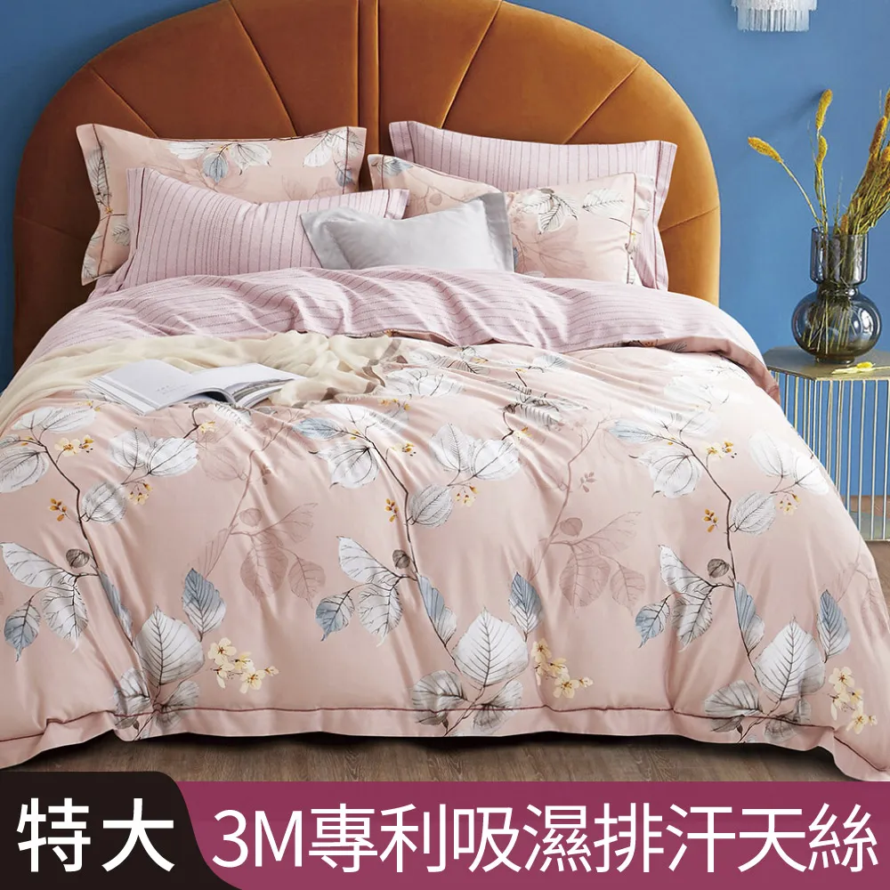 【Betrise花間舞】加大-3M專利天絲吸濕排汗四件式兩用被床包組-採用3M專利吸濕排汗藥劑 歷史價格詳細信息