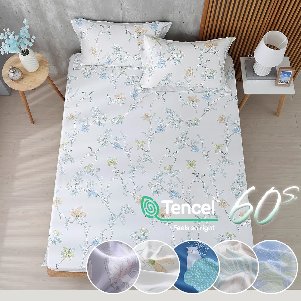 鴻宇 300織天絲 萊賽爾 單人床包枕套組 多款任選 歷史價格詳細信息