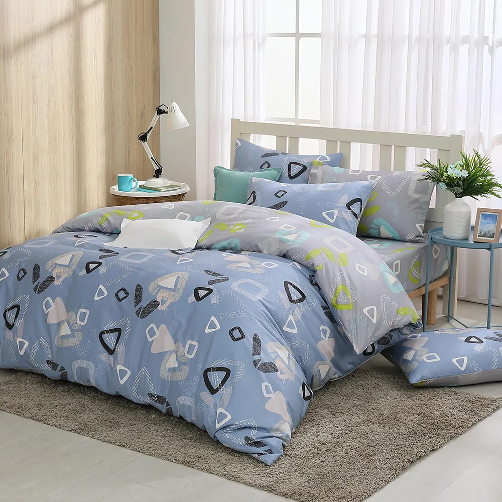 鴻宇 100%精梳棉 美國棉 柏特萊姆 雙人加大四件式兩用被床包組 歷史價格詳細信息