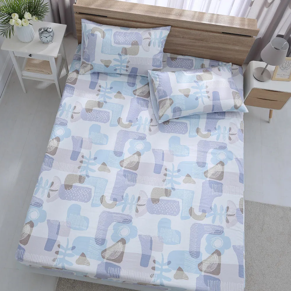 鴻宇 100%精梳棉 美國棉 柏特萊姆 雙人加大四件式兩用被床包組 歷史價格詳細信息