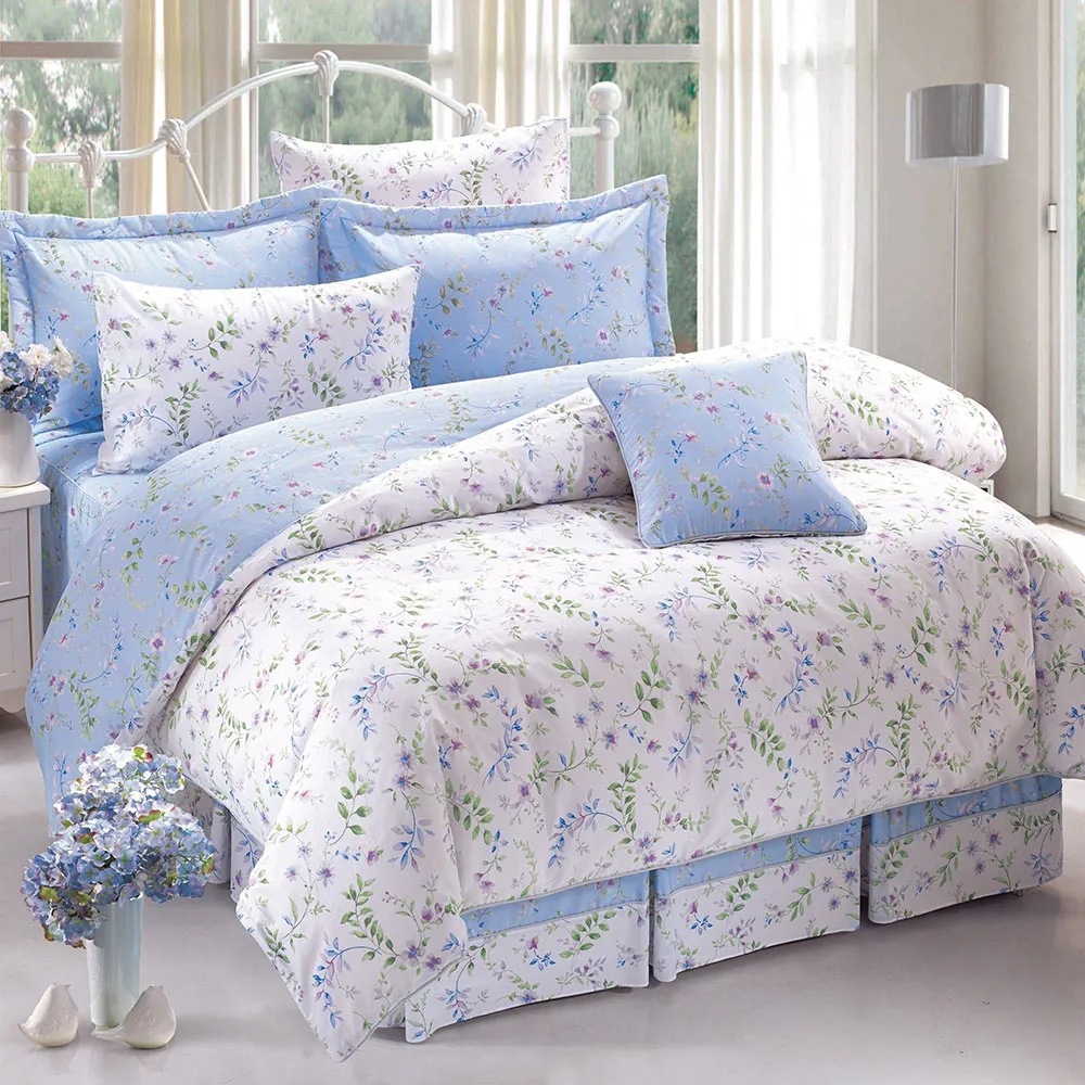 鴻宇 100%精梳棉 美國棉300織 派翠克 雙人加大七件式兩用被床罩組 歷史價格詳細信息