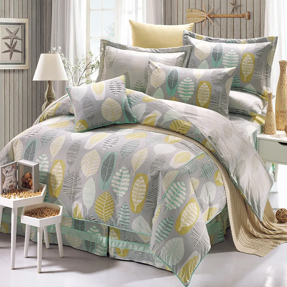 鴻宇 100%精梳棉 瓦妮莎 雙人加大四件式兩用被床包組 歷史價格詳細信息