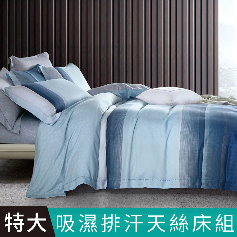 FOCA 特大 多款任選 100%天絲四件式鋪棉兩用被床包組 歷史價格詳細信息