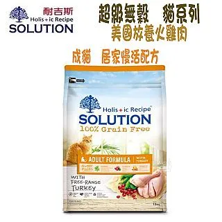 耐吉斯 SOLUTION 超級無穀系列 貓飼料 1.5KG/3KG 全齡貓/成貓/熟齡貓 火雞肉 低敏 送贈品 歷史價格詳細信息