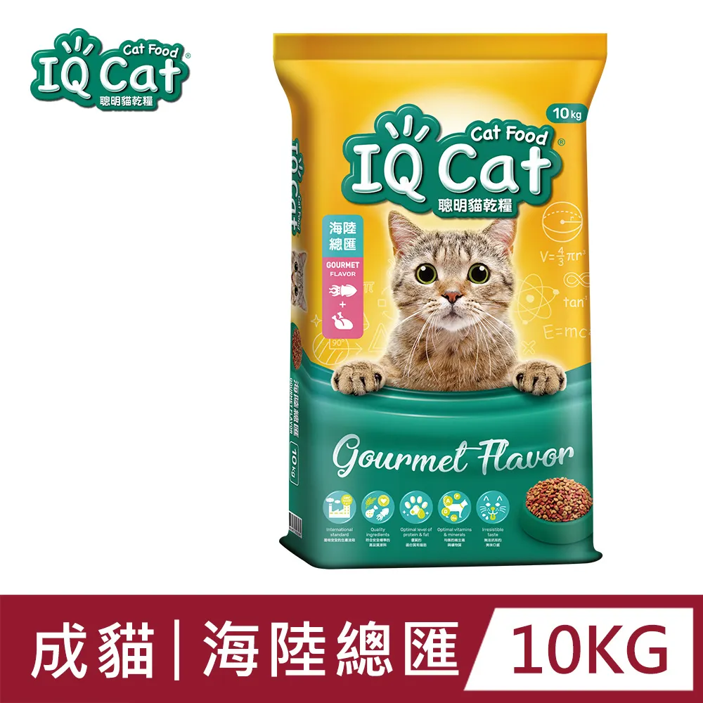 【IQ Cat】聰明乾貓糧 - 海陸總匯口味成貓配方 5kg 歷史價格詳細信息