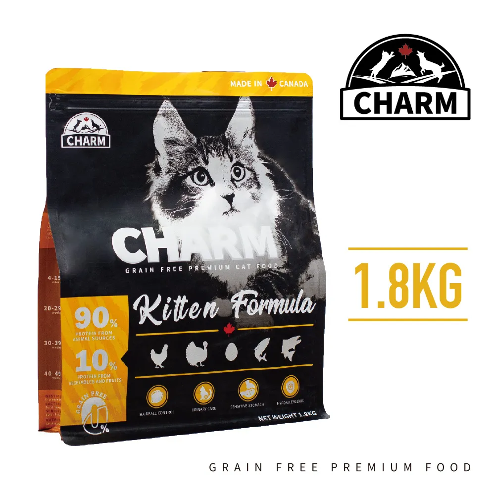 CHARM 野性魅力 成貓配方1kg/1.8kg  加拿大進口飼料 健康貓飼料 快速出貨 貓咪乾糧 佳恩寵物 歷史價格詳細信息