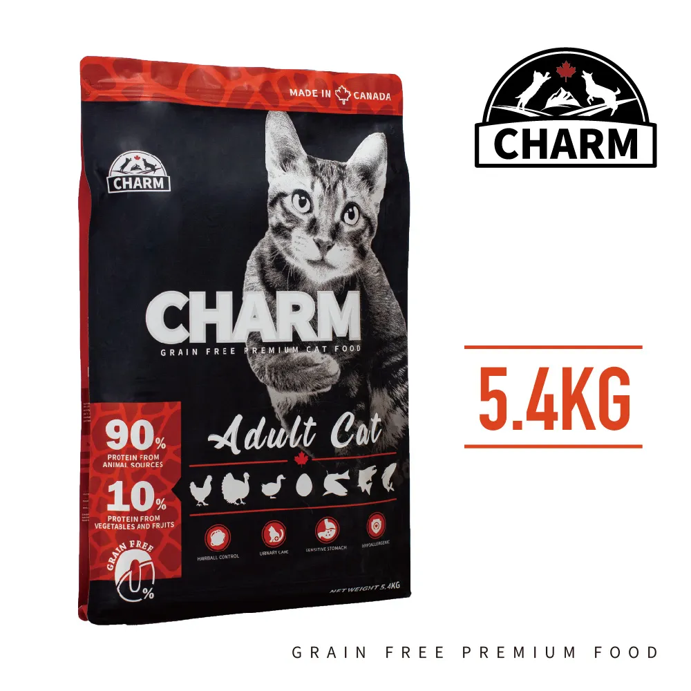 【野性魅力CHARM】成貓配方 90%動物蛋白質 1KG 1.8KG 5.4KG 毛貓寵 歷史價格詳細信息
