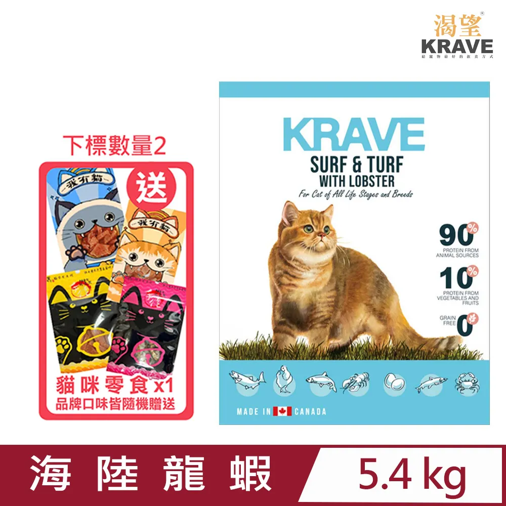 加拿大KRAVE渴望 - 羊肉鮭魚無穀犬飼料1公斤 歷史價格詳細信息