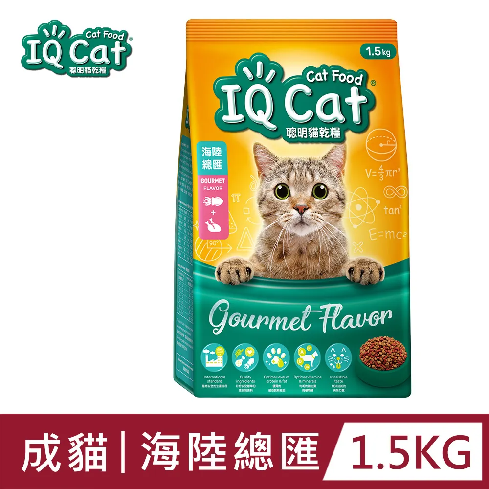 【IQ Cat】聰明貓罐頭-海陸雙拼口味400g(24罐/箱) 歷史價格詳細信息