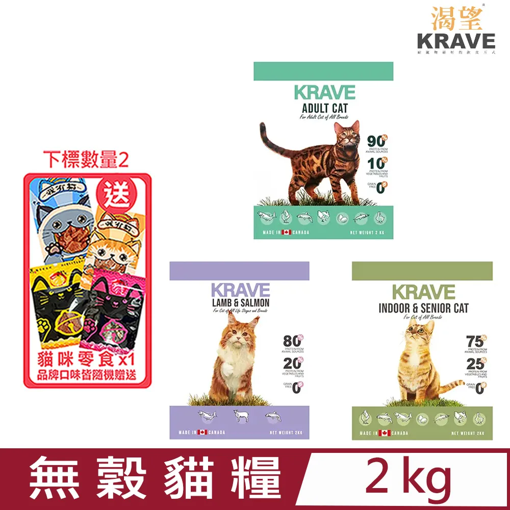 加拿大KRAVE渴望 - 羊肉鮭魚無穀犬飼料1公斤 歷史價格詳細信息