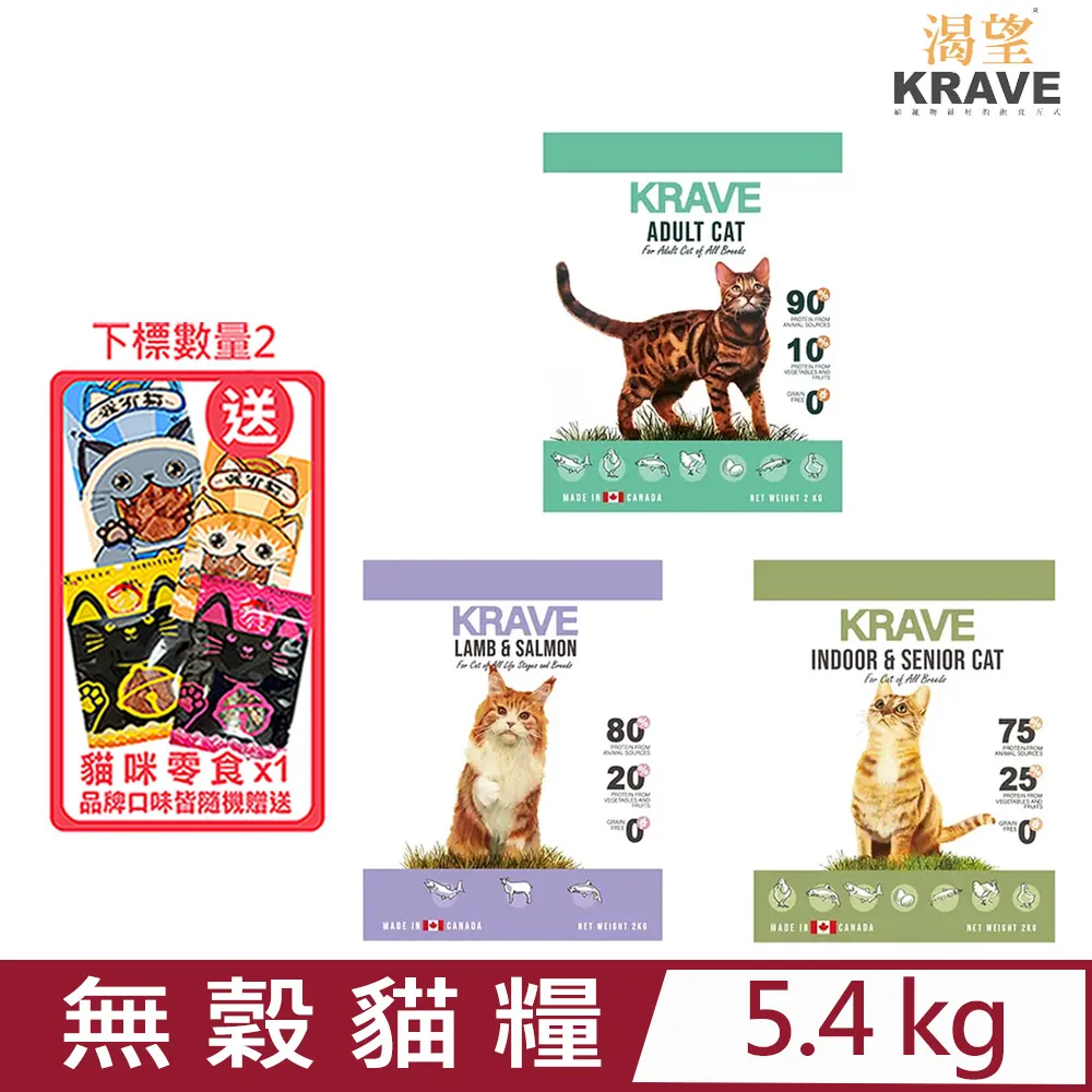 加拿大KRAVE渴望 - 羊肉鮭魚無穀犬飼料1公斤 歷史價格詳細信息