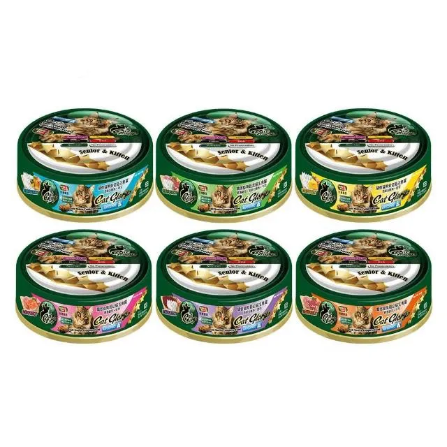 【Cat Glory驕傲貓】無穀老/幼貓主食罐(24入)｜A Star/驕傲貓/Bone Plus官方旗艦店 歷史價格詳細信息