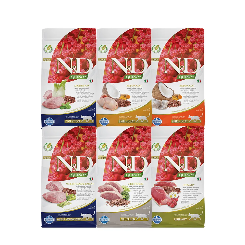 Farmina 法米納 ND天然藜麥機能貓糧-5kg X 1包 歷史價格詳細信息