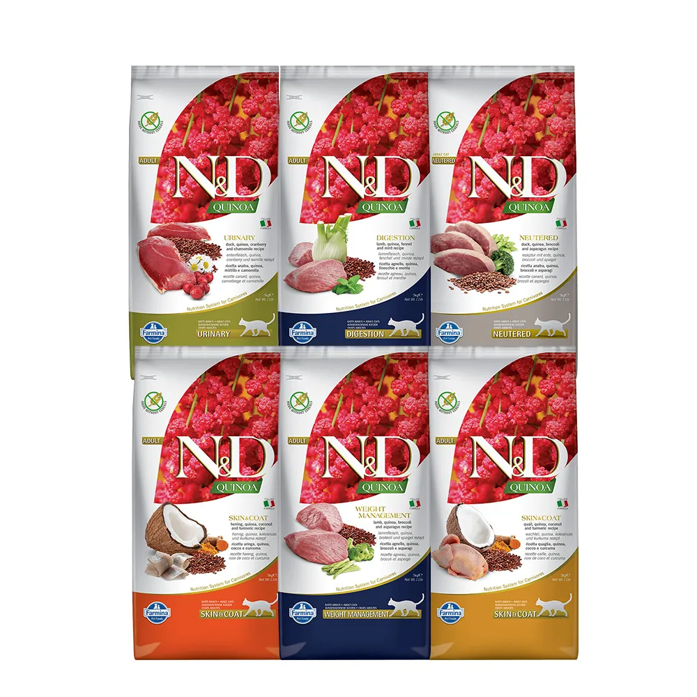 Farmina 法米納 ND天然藜麥機能貓糧-5kg X 1包 歷史價格詳細信息