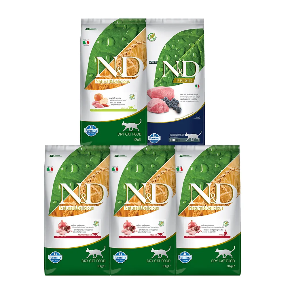 【Farmina 法米納】N&D 天然熱帶水果系列（FTC）貓用 1.5kg (貓飼料) 歷史價格詳細信息